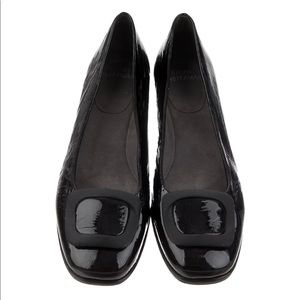 Patent leather Stuart Weitzman ballet flats